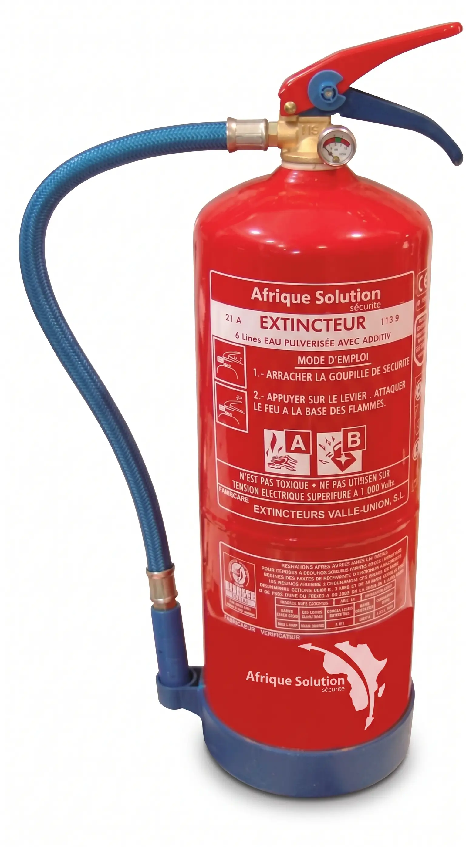 Extincteur à eau avec additif